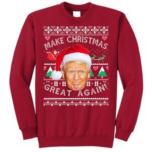 Donald Trump Christmas Tall Sweatshirt