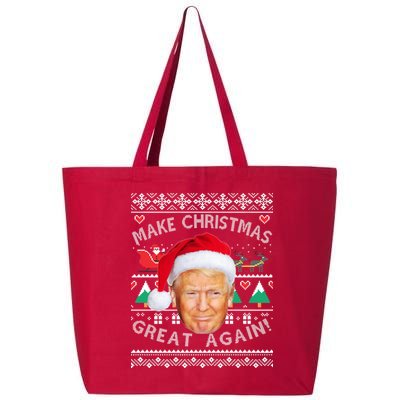 Donald Trump Christmas 25L Jumbo Tote