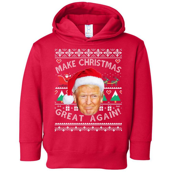 Donald Trump Christmas Toddler Hoodie