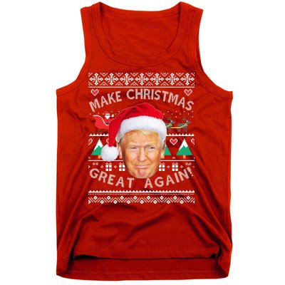 Donald Trump Christmas Tank Top