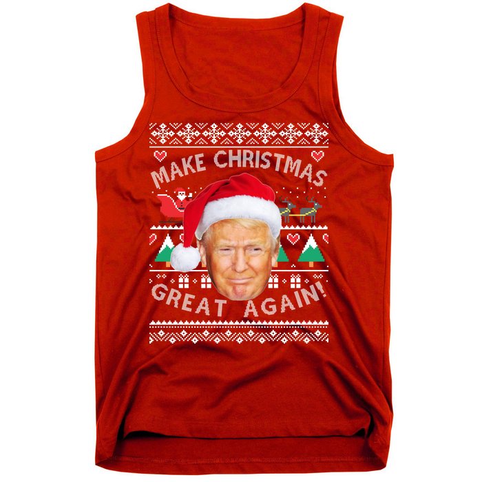 Donald Trump Christmas Tank Top