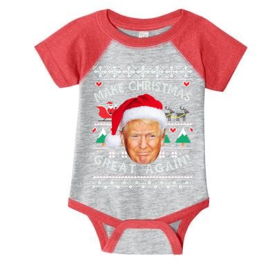 Donald Trump Christmas Infant Baby Jersey Bodysuit