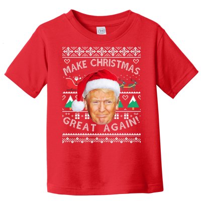 Donald Trump Christmas Toddler T-Shirt