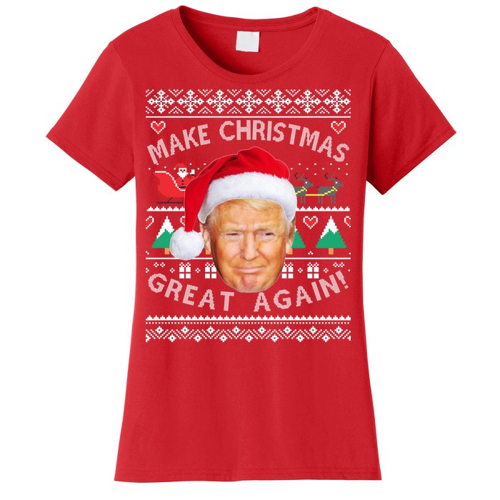 Donald Trump Christmas Women's T-Shirt