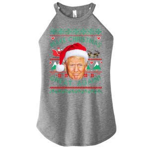 Donald Trump Christmas Women's Perfect Tri Rocker Tank