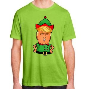 Donald Trump Christmas Elf Adult ChromaSoft Performance T-Shirt