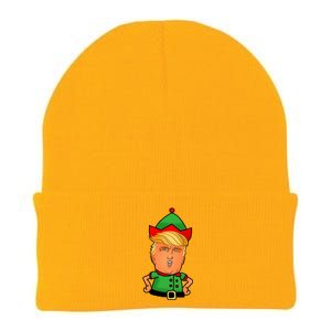 Donald Trump Christmas Elf Knit Cap Winter Beanie