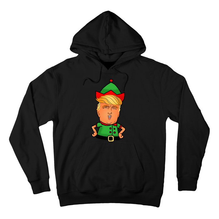 Donald Trump Christmas Elf Hoodie