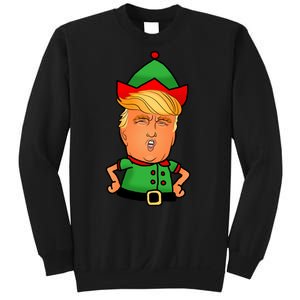 Donald Trump Christmas Elf Sweatshirt