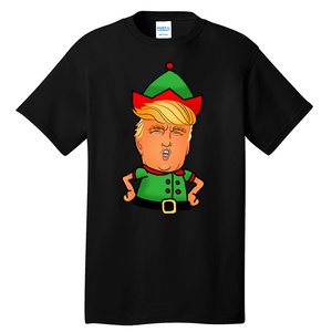 Donald Trump Christmas Elf Tall T-Shirt