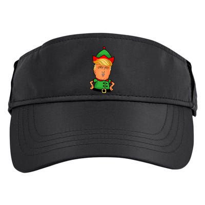 Donald Trump Christmas Elf Adult Drive Performance Visor