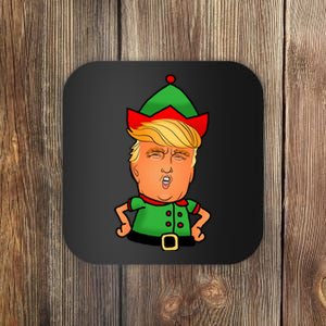 Donald Trump Christmas Elf Coaster