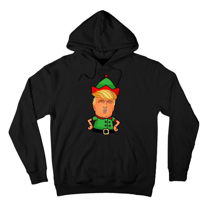 Donald Trump Christmas Elf Tall Hoodie