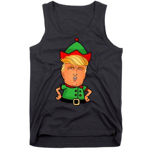 Donald Trump Christmas Elf Tank Top