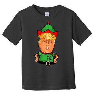 Donald Trump Christmas Elf Toddler T-Shirt