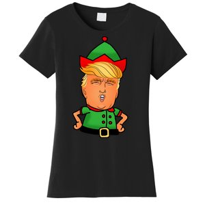 Donald Trump Christmas Elf Women's T-Shirt