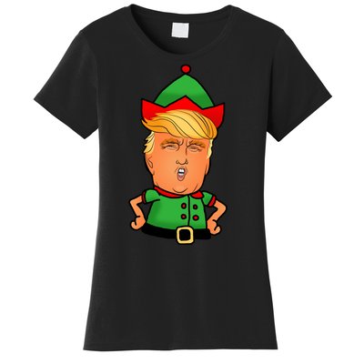 Donald Trump Christmas Elf Women's T-Shirt