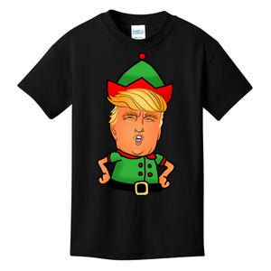 Donald Trump Christmas Elf Kids T-Shirt