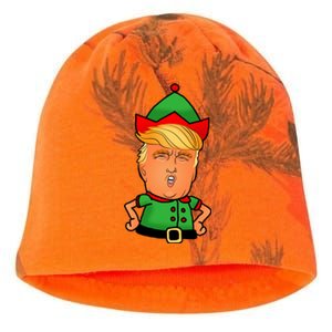 Donald Trump Christmas Elf Kati - Camo Knit Beanie