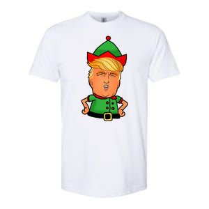 Donald Trump Christmas Elf Softstyle CVC T-Shirt