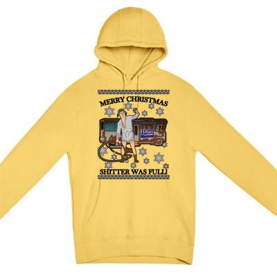 Donald Trump Cousin Eddie Shitter Was Full Premium Pullover Hoodie