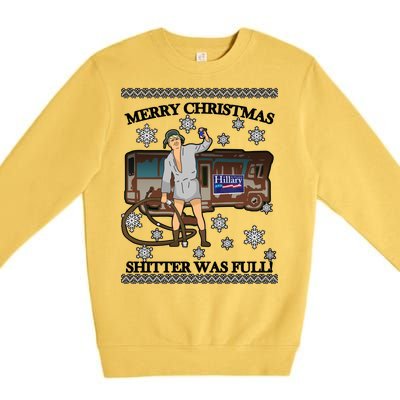 Donald Trump Cousin Eddie Shitter Was Full Premium Crewneck Sweatshirt