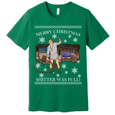 Donald Trump Cousin Eddie Shitter Was Full Premium T-Shirt