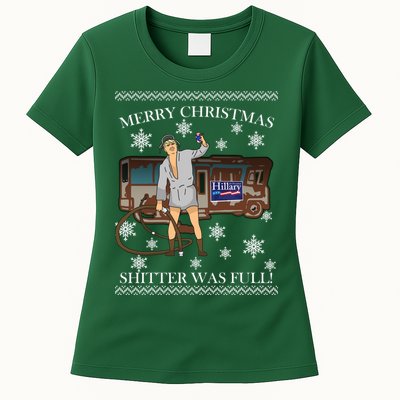 Donald Trump Cousin Eddie Shitter Was Full Womens T-Shirt