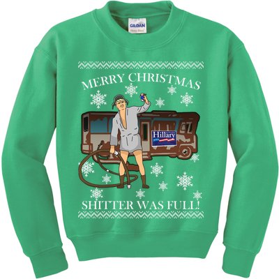 Donald Trump Cousin Eddie Shitter Was Full Kids Sweatshirt