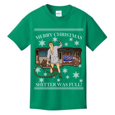 Donald Trump Cousin Eddie Shitter Was Full Kids T-Shirt