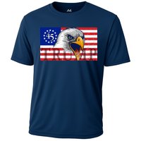 Donald Trump Eagle Betsy Ross Flag Cooling Performance Crew T-Shirt