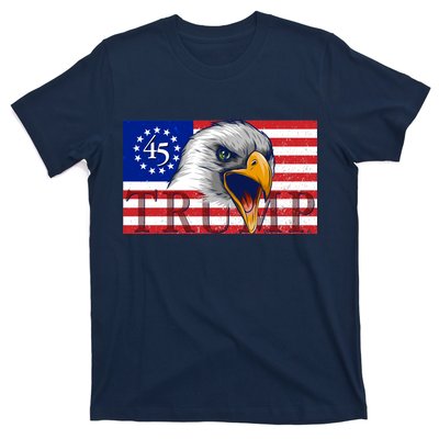 Donald Trump Eagle Betsy Ross Flag T-Shirt