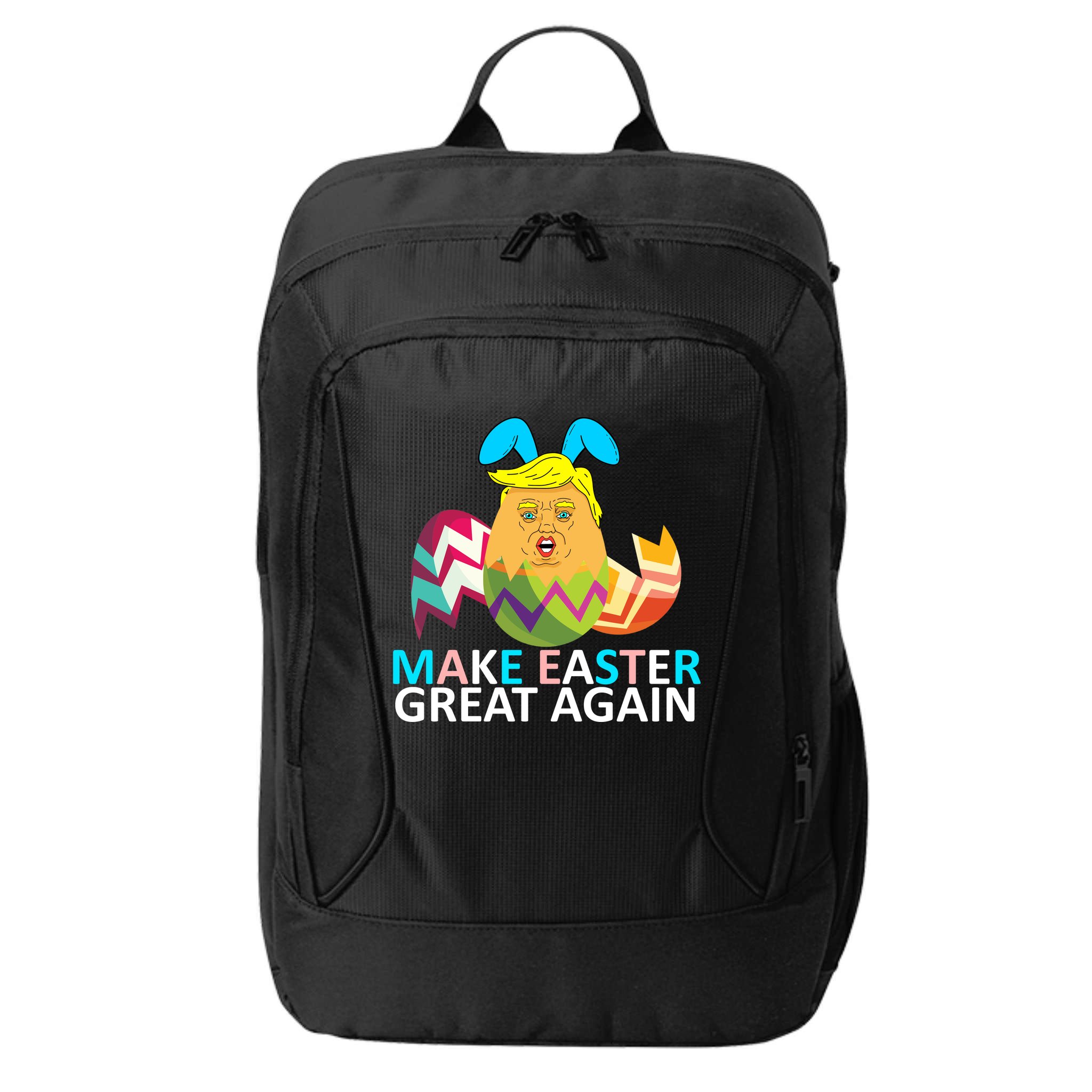 Donald Trump Egg Make Easter Great Again City Backpack