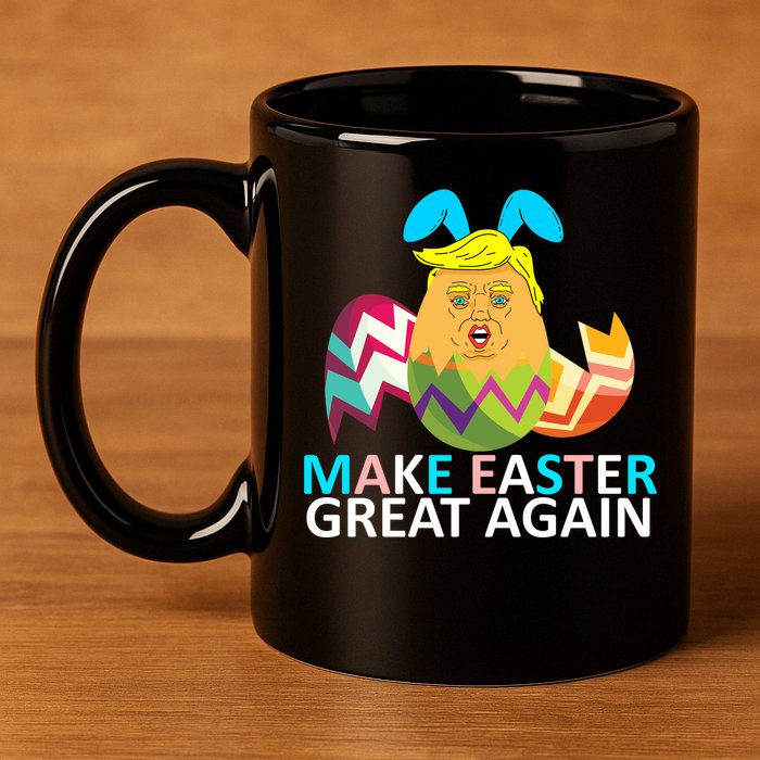 Donald Trump Egg Make Easter Great Again 11oz C Handle Ceramic Mug