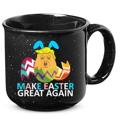 Donald Trump Egg Make Easter Great Again 15oz Campfire Ceramic Mug