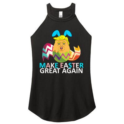 Donald Trump Egg Make Easter Great Again Women's Perfect Tri Rocker Tank