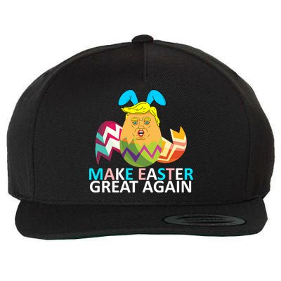 Donald Trump Egg Make Easter Great Again Wool Snapback Cap