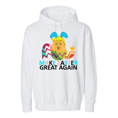 Donald Trump Egg Make Easter Great Again Garment-Dyed Fleece Hoodie