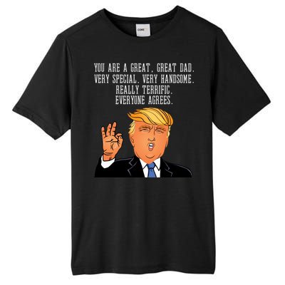 Donald Trump Father s Day Tall Fusion ChromaSoft Performance T-Shirt