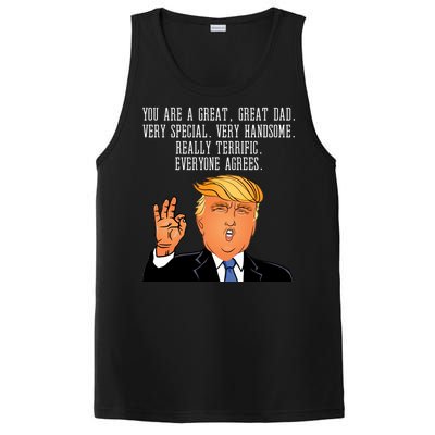 Donald Trump Father s Day PosiCharge Competitor Tank