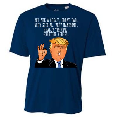 Donald Trump Father s Day Cooling Performance Crew T-Shirt