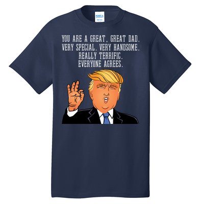 Donald Trump Father s Day Tall T-Shirt