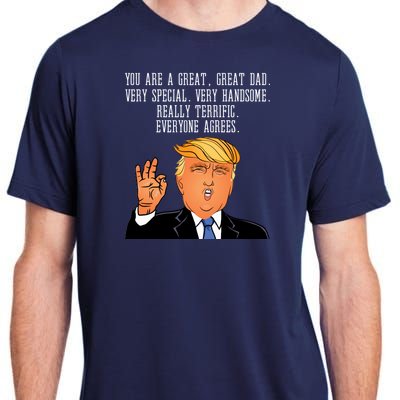 Donald Trump Father s Day Adult ChromaSoft Performance T-Shirt