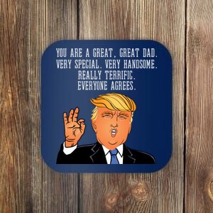 Donald Trump Father s Day Coaster