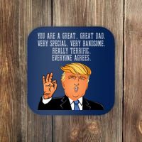 Donald Trump Father s Day Coaster