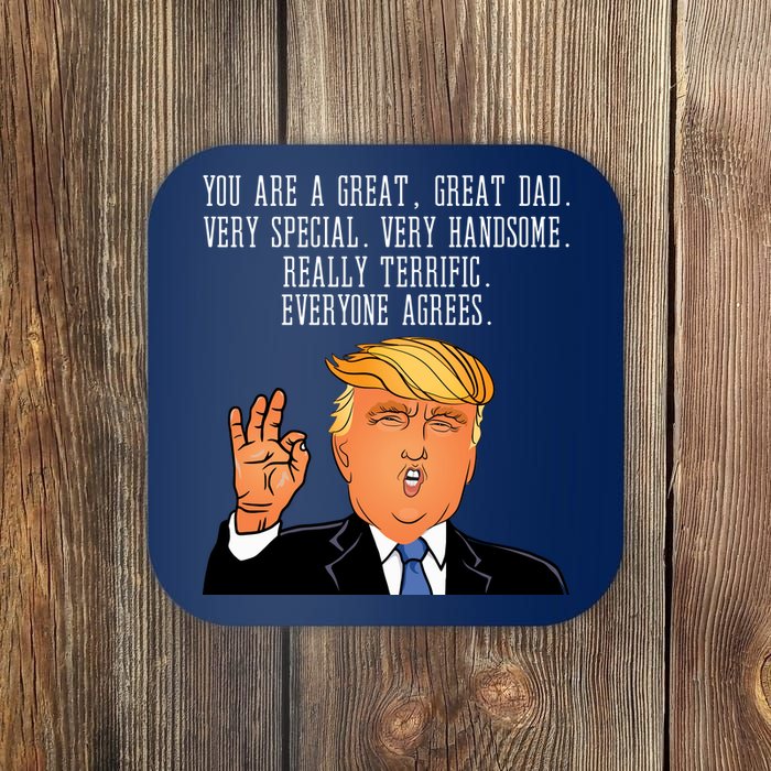 Donald Trump Father s Day Coaster