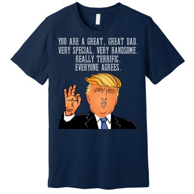 Donald Trump Father s Day Premium T-Shirt