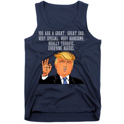 Donald Trump Father s Day Tank Top