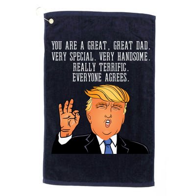 Donald Trump Father s Day Golf Towel