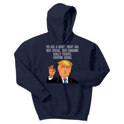 Donald Trump Father s Day Kids Hoodie